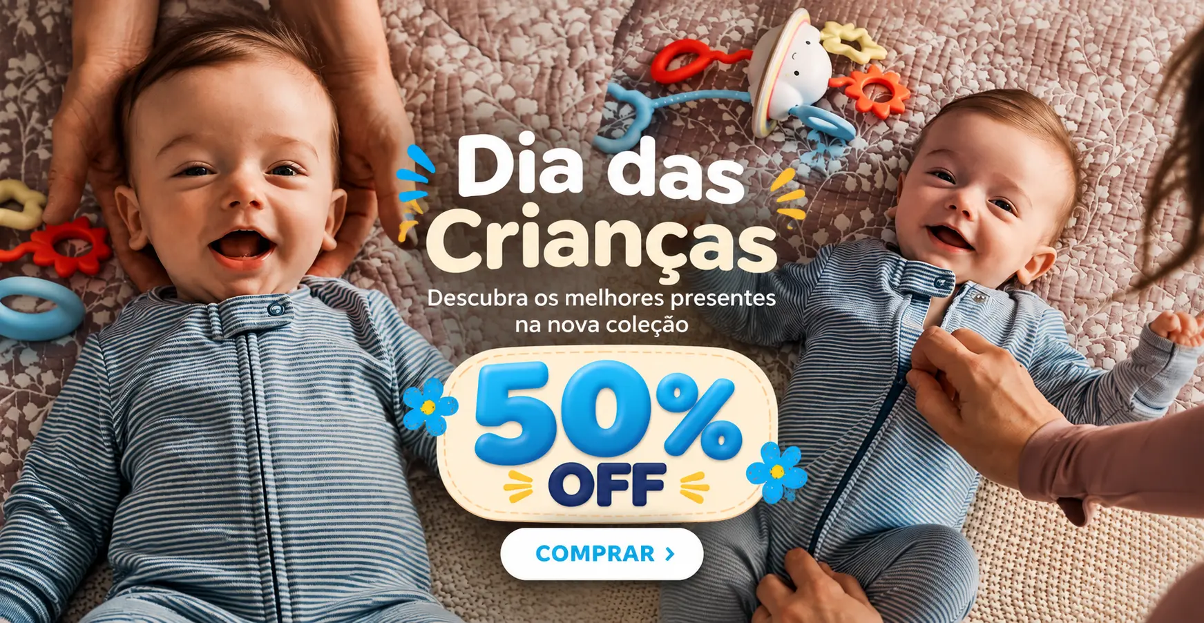 Outlet - Últimas peças com 50% OFF